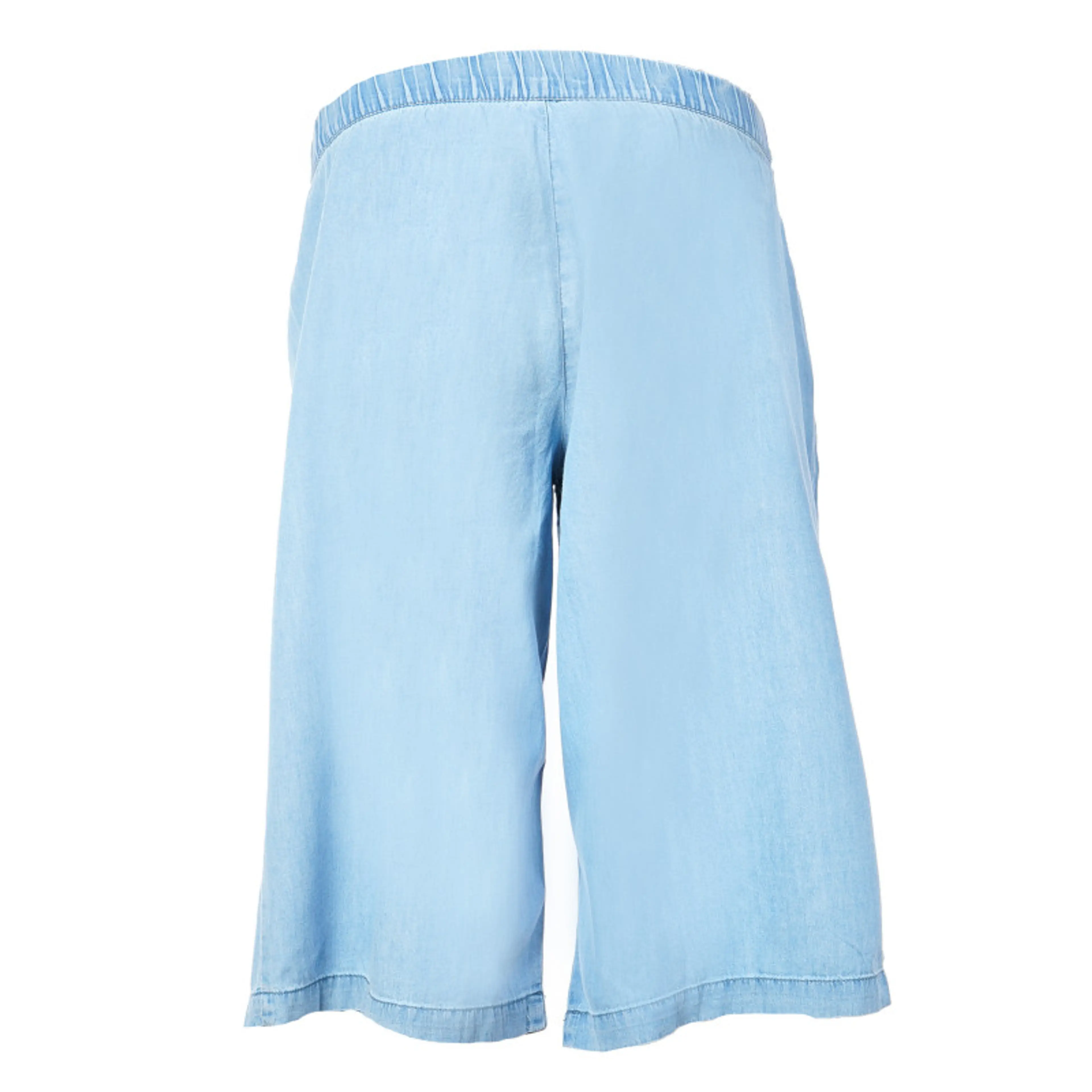 Памучни къси панталони за бременни, сини 30